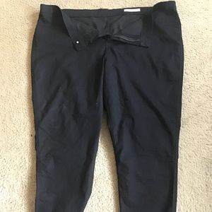 ASOS Curve high rise ridley skinny jeans black